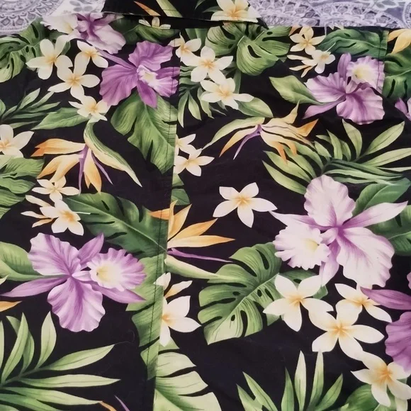 Go Barefoot short sleeve Hawaiian shirt size XL - Picture 7 of 8